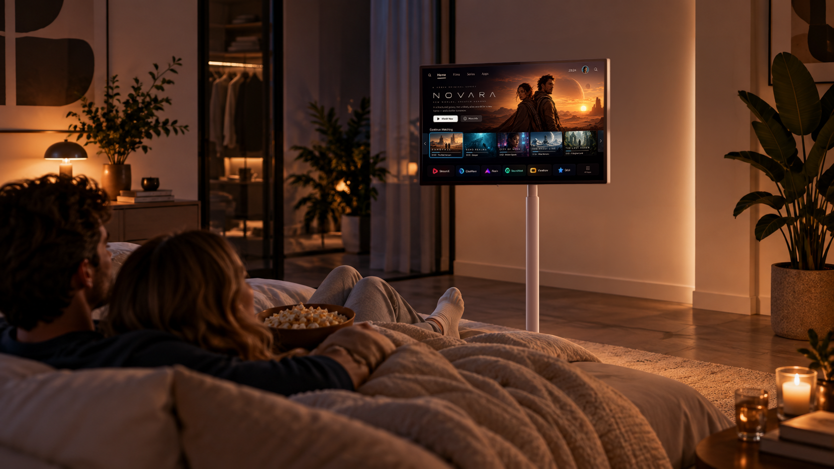 Samen ontspannen met entertainment op Titanium 32